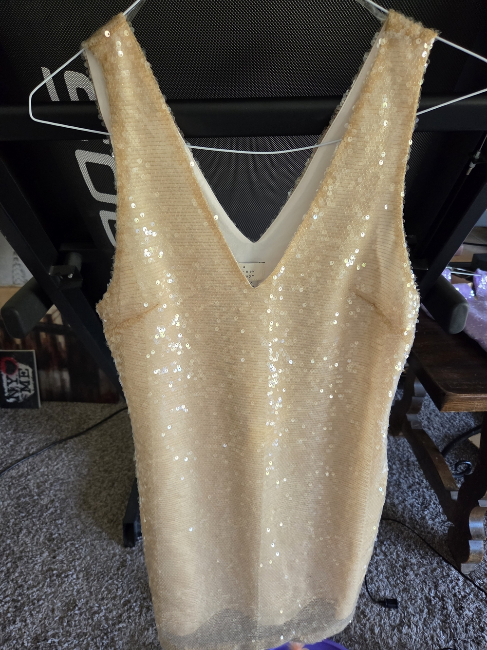 Sequin Mini Dress